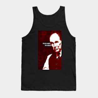 the outfit movie 2022 scissors and British gangster film graphic design Tank Top